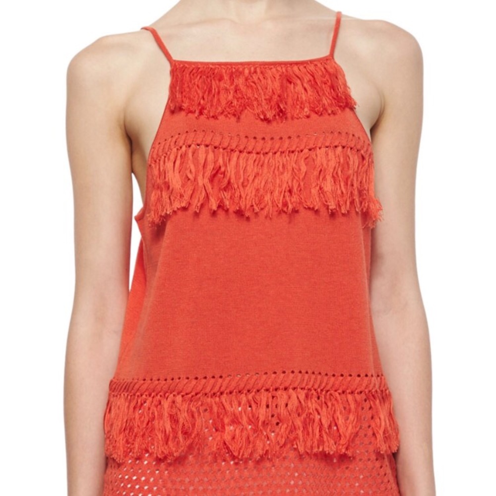 Zara Fringe Top